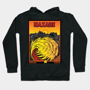 SURFING NAZARE PORTUGAL Hoodie